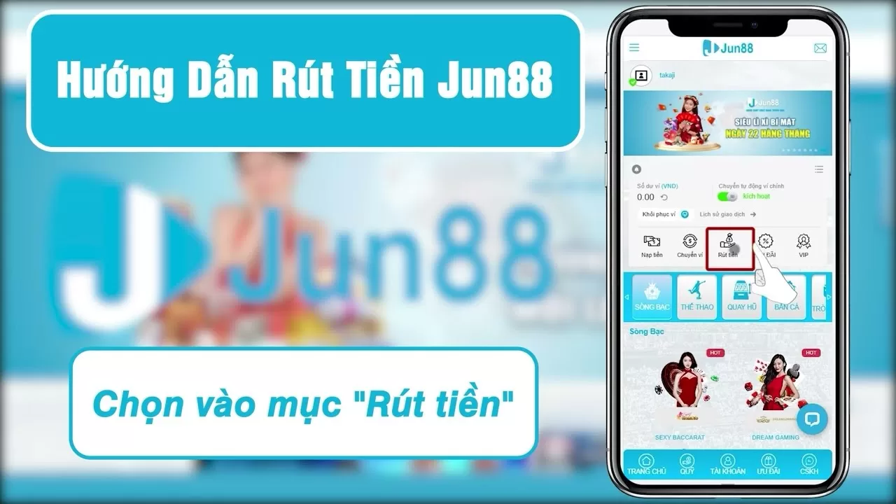 Nạp - rút tiền nhanh như chớp, tiền về trong phút chốc